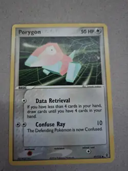 Pokemon TCG Porygon Card 47/112 FireRed and LeafGreen Uncommon Regular 2004 - Image 1