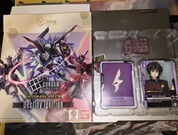 Gundam Card Game ST09 Destiny Ignition Starter Deck Brick Dice Box No Bonus Pack - Image 1