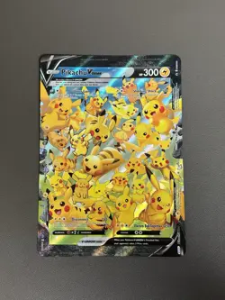 Pokemon TCG Pikachu V-Union SWSH141 JUMBO Sword & Shield Promo Holo Card NM/M - Image 2