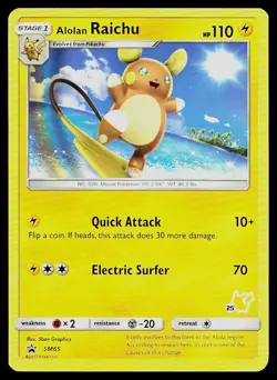 Pokemon Card SM Trainer Kit: Lycanroc & Alolan Raichu Alolan Raichu 17/30 - Image 1