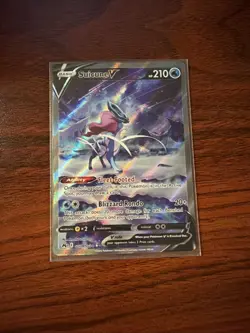 Suicune v Crown Zenith Galarian Gallery Holo Ultra Rare Card GG38 GG70 - Image 1