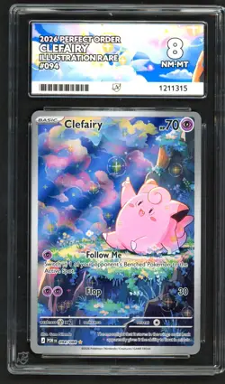 Pokemon Card - ACE 8 Clefairy 094/088 - Perfect Order - NM-MT - Image 1