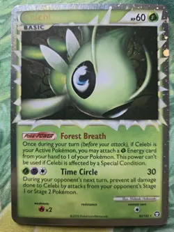 Celebi Prime - HGSS4: Triumphant (TM - 92/102) Ultra Rare Holo Pokemon Card LP 1 - Image 1