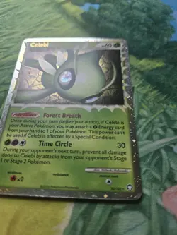 Celebi Prime - HGSS4: Triumphant (TM - 92/102) Ultra Rare Holo Pokemon Card LP 1 - Image 2