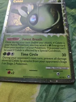 Celebi Prime - HGSS4: Triumphant (TM - 92/102) Ultra Rare Holo Pokemon Card LP 1 - Image 3