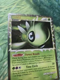 Celebi Prime - HGSS4: Triumphant (TM - 92/102) Ultra Rare Holo Pokemon Card LP 1 - Image 4