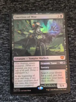 Emeritus of Woe Secrets of Strixhaven Foil #80 - Image 1