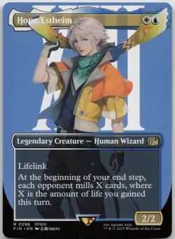 Hope Estheim (Borderless) FINAL FANTASY 396 NM R - Image 1
