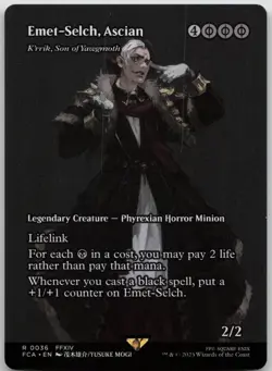 Emet-Selch, Ascian - K'rrik, Son of Yawgmoth (Showcase) FINAL FANTASY: - Image 1