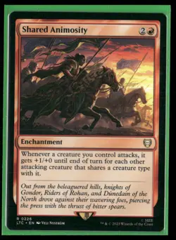 SHARED ANIMOSITY 226 COMMANDER: LOTR: TALES OF MIDDLE-EARTH MTG NM/M - Image 1