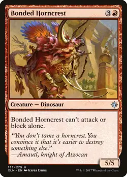 Magic the Gathering (mtg): XLN: Bonded Horncrest (x 4) - Image 1