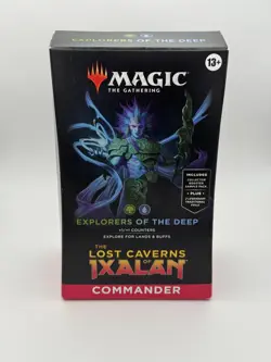Magic the Gathering MTG "Explorers of the Deep" Merfolk " Commander Precon Deck - Image 1