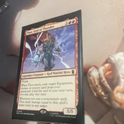 Thor, God of Thunder Marvel Super Heroes Regular NM mtg - Image 1