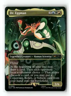 Magic: The Gathering Secret Lair Drop Series Dr. Eggman 2084 Mythic NM/M - Image 2