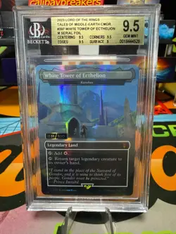White Tower of Ecthelion - Karakas (Serialized 31/100) LOTR - Beckett 9.5 - Image 1