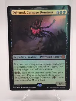 Drivnod, Carnage Dominus Phyrexia: All Will Be One Foil - Image 1