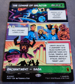 MTG The Coming of Galactus (Borderless) | Marvel Super Heroes | NM | Mythic Saga - Image 2