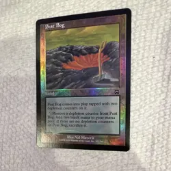 Wizards of the Coast MTG Peat Bog Urza's Saga Foil #322/350 - Image 2