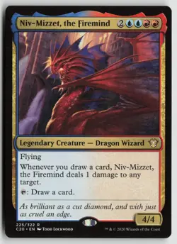 Niv-Mizzet, the Firemind Lightly Played 225 Commander 2020 MTG - Image 1