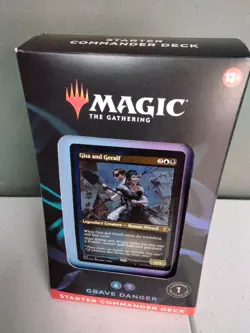 MTG Magic Gathering Starter Commander Deck - Blue/Black Grave Danger NEW/SEALED - Image 1