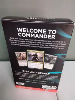 MTG Magic Gathering Starter Commander Deck - Blue/Black Grave Danger NEW/SEALED - Image 2