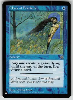 Cloak of Feathers Common The List Reprints MTG Near Mint 2020 - Image 1