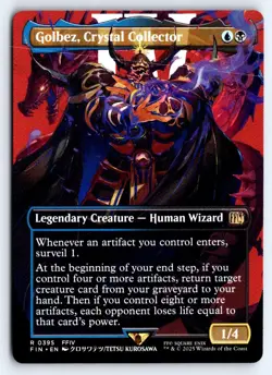 Golbez, Crystal Collector (Borderless) 395 FINAL FANTASY Magic: The Gathering NM - Image 1