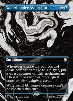 Waterbender Ascension-Avatar: The Last Airbender-Borderless-Foil-310-NM - Image 1
