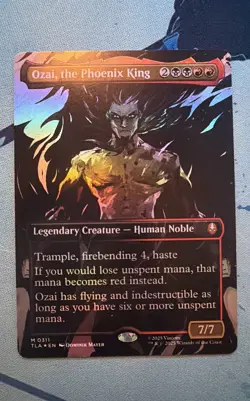 Ozai, the Phoenix King (0311) (Borderless) Avatar: The Last Airbender Foil MINT - Image 1