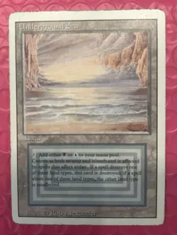 MTG Underground Sea Revised Dual Land HP - Image 1