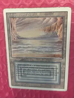 MTG Underground Sea Revised Dual Land HP - Image 2