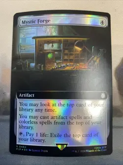 Mystic Forge 0484 (Extended Art Foil) - MTG: Fallout (PIP) NM/M - Image 1