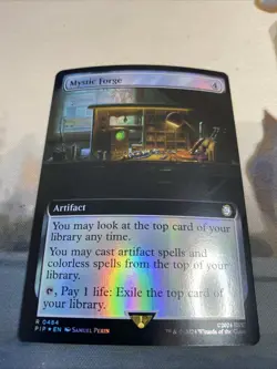 Mystic Forge 0484 (Extended Art Foil) - MTG: Fallout (PIP) NM/M - Image 2