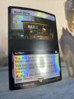 Mystic Forge 0484 (Extended Art Foil) - MTG: Fallout (PIP) NM/M - Image 3