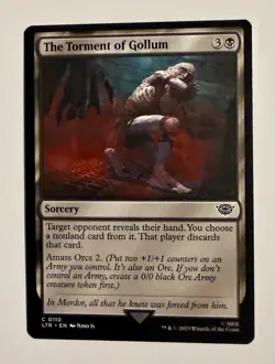 The Torment of Gollum (110) The Lord of the Rings: Tales of Middle-earth LTR MTG - Image 1