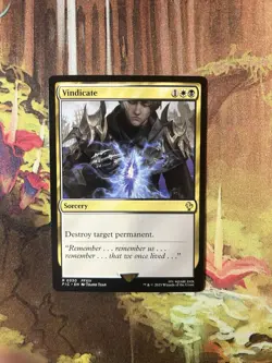 Vindicate Final Fantasy MTG NM - Image 1