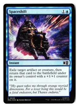 Spaceshift 640 Common Commander: Marvel Super Heroes Magic: The Gathering Foil - Image 1