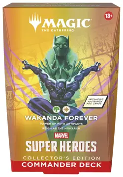 Marvel Heroes Collector Commander Wakanda Forever FACTORY SEALED ENGLISH MTG - Image 1