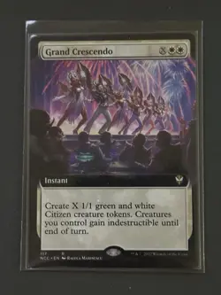 Grand Crescendo (Extended Art) Commander: Streets of New Capenna Regular - Image 1