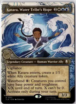 Katara, Water Tribe's Hope #0351 Elemental Frame Showcase (TLA) Avatar - Image 1