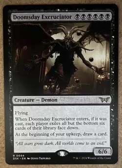 Doomsday Excruciator - Duskmourn: House of Horror - NM MTG - Image 1