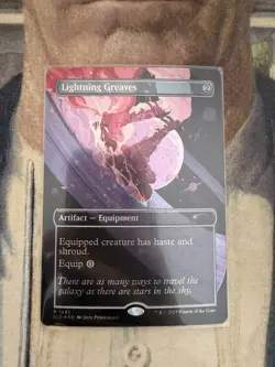 Lightning Greaves (1493) (Galaxy Foil) Secret Lair Drop Foil - Image 1
