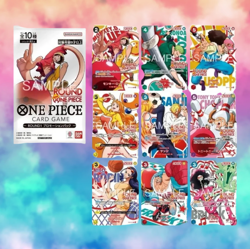 One Piece Card Game x Round 1 Promo Pack Presale - Set of 10 Packs - Image 1