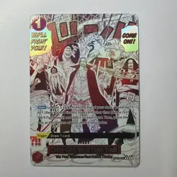 One Piece TCG Come On!! We'll Fight You!! (Alternate Art) Foil #OP09-020 NM - Image 1