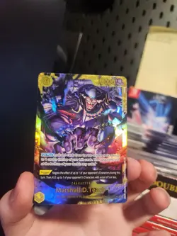 Marshall D. Teach SEC OP16-119 - The Time Of Battle - One Piece TCG ENGLISH NM - Image 1