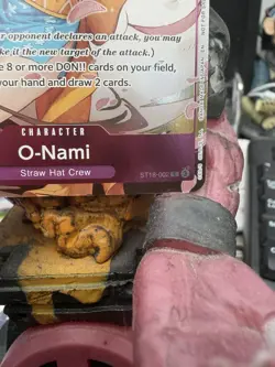 One Piece TCG O-Nami ST18-002 Special Parallel Starter Deck 18 English NM - Image 3
