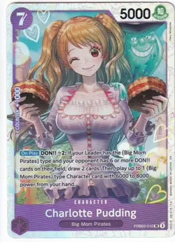 One Piece TCG Charlotte Pudding PRB02-010 Premium Booster -The Best- Vol. 2 NM - Image 1