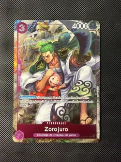 One Piece Zoro-Juurou OP05-067 FRENCH 1st Anniversary Promo NM - Image 1