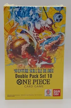 One Piece TCG Double pack OP15 - Aventure Sur l'ile de Dieu, neuf s/blister, VF - Image 2