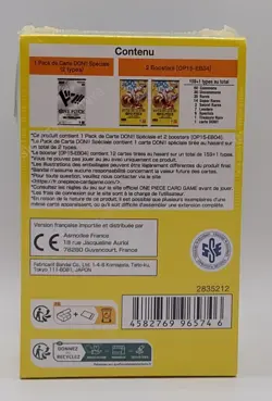 One Piece TCG Double pack OP15 - Aventure Sur l'ile de Dieu, neuf s/blister, VF - Image 4